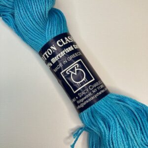 blue tahki cotton classic yarn