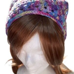 crochet bandana headscarf kerchief