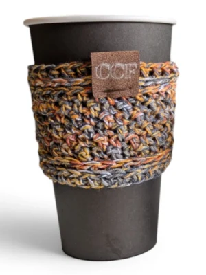 Coffee Cup Cozy / Sleeve For Him or Her - Versatile Sizing