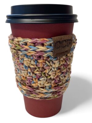 crochet coffee cup cozy