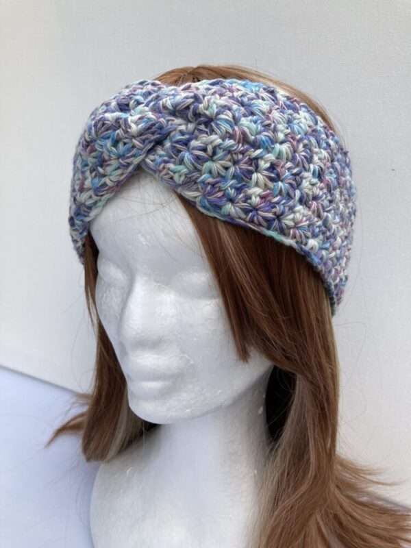 Ladies Headband -Cotton Crochet