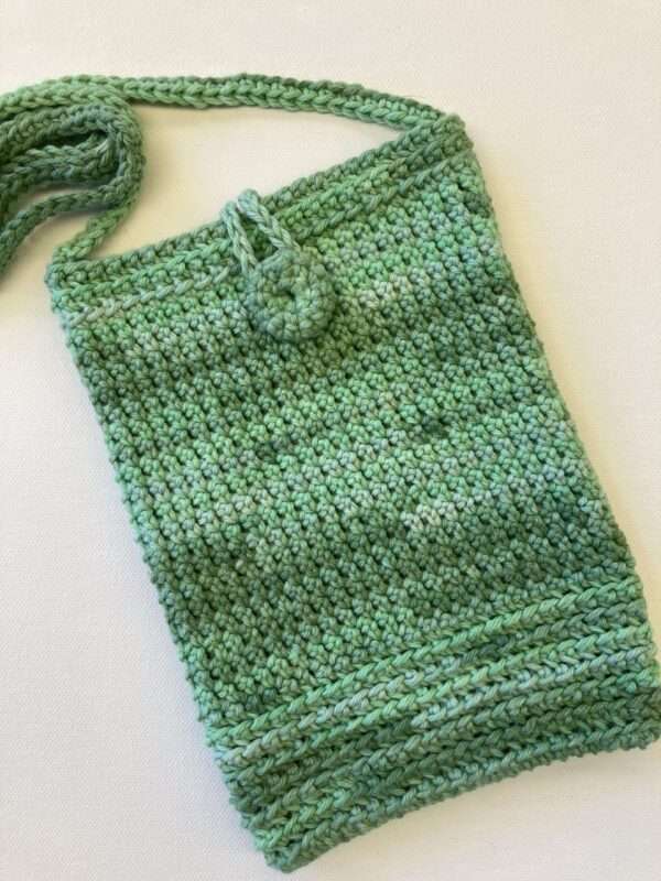 Crossbody Bag, Handmade, Cotton Blend Crochet