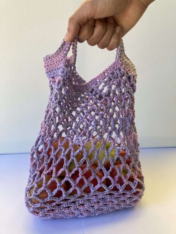 Market Bag - Mesh Style Cotton - Image 2