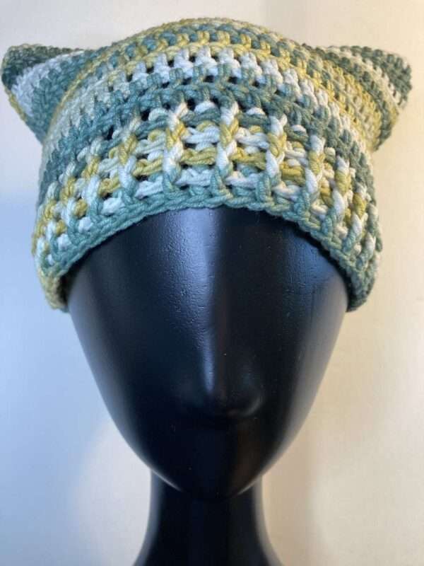 Cat Ear Beanie Crochet Pattern - PDF - Image 2