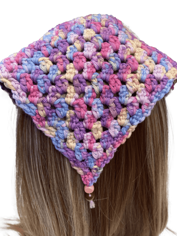 crochet-colourful-bandana-with-bead