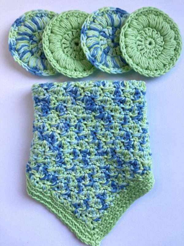 Face Wash Cloth & Scrubbie Set