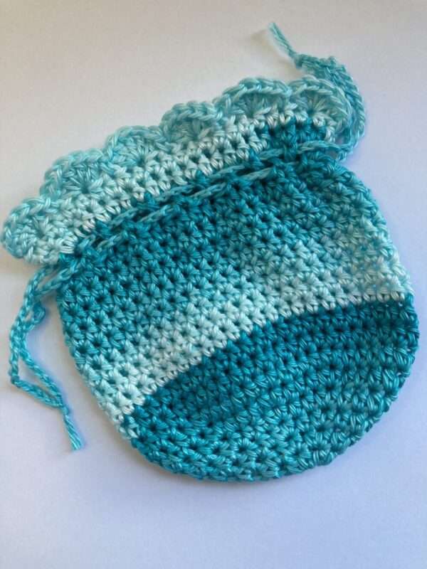 small-blue-crochet-bag