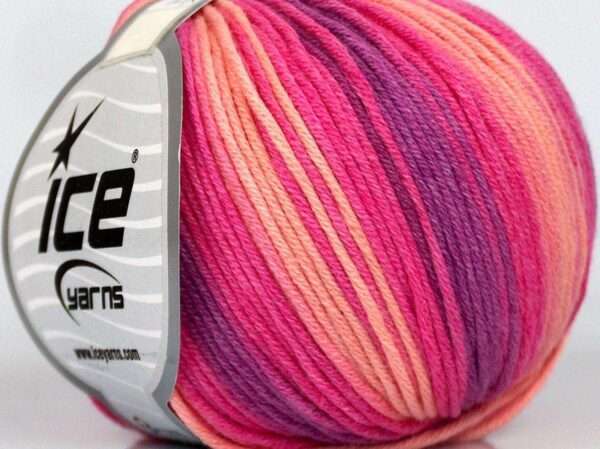 8ply Lorena Batik Cotton Blend Yarn -  50g