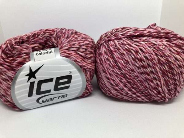 8ply Lorena Colorful Cotton Blend Yarn - 50g - Image 10