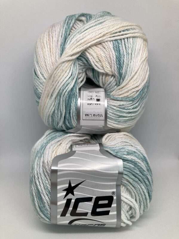 Ice Yarns 8ply Mona Lisa Cotton Yarn  - 100g - Image 10