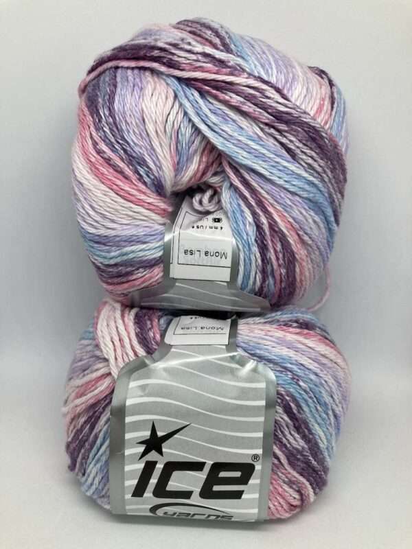 Ice Yarns 8ply Mona Lisa Cotton Yarn  - 100g - Image 8