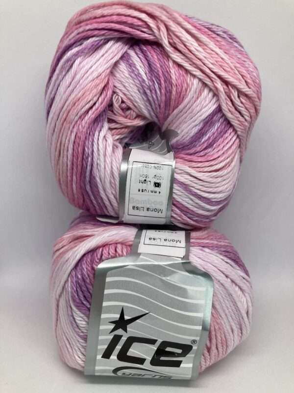 Ice Yarns 8ply Mona Lisa Cotton Yarn  - 100g - Image 2