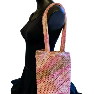 pink-easy-crochet-tote-bag