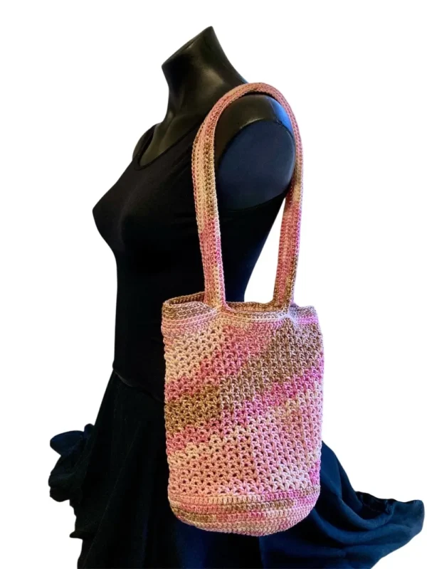 Easy Crochet Tote Bag Pattern - PDF