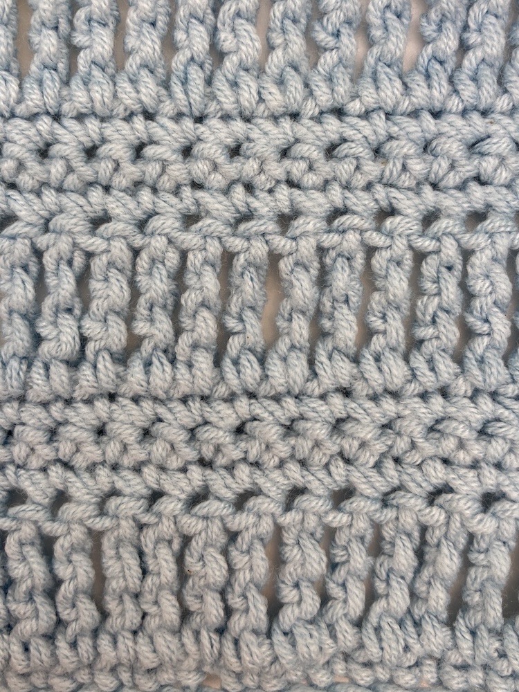 crochet track stitch