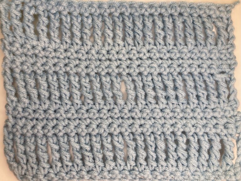 crochet track stitch