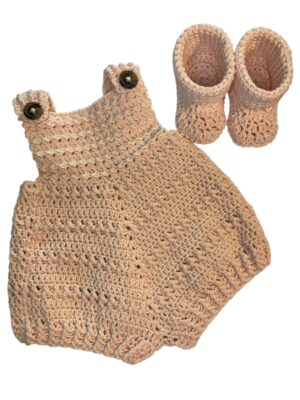 Baby Romper and Booties