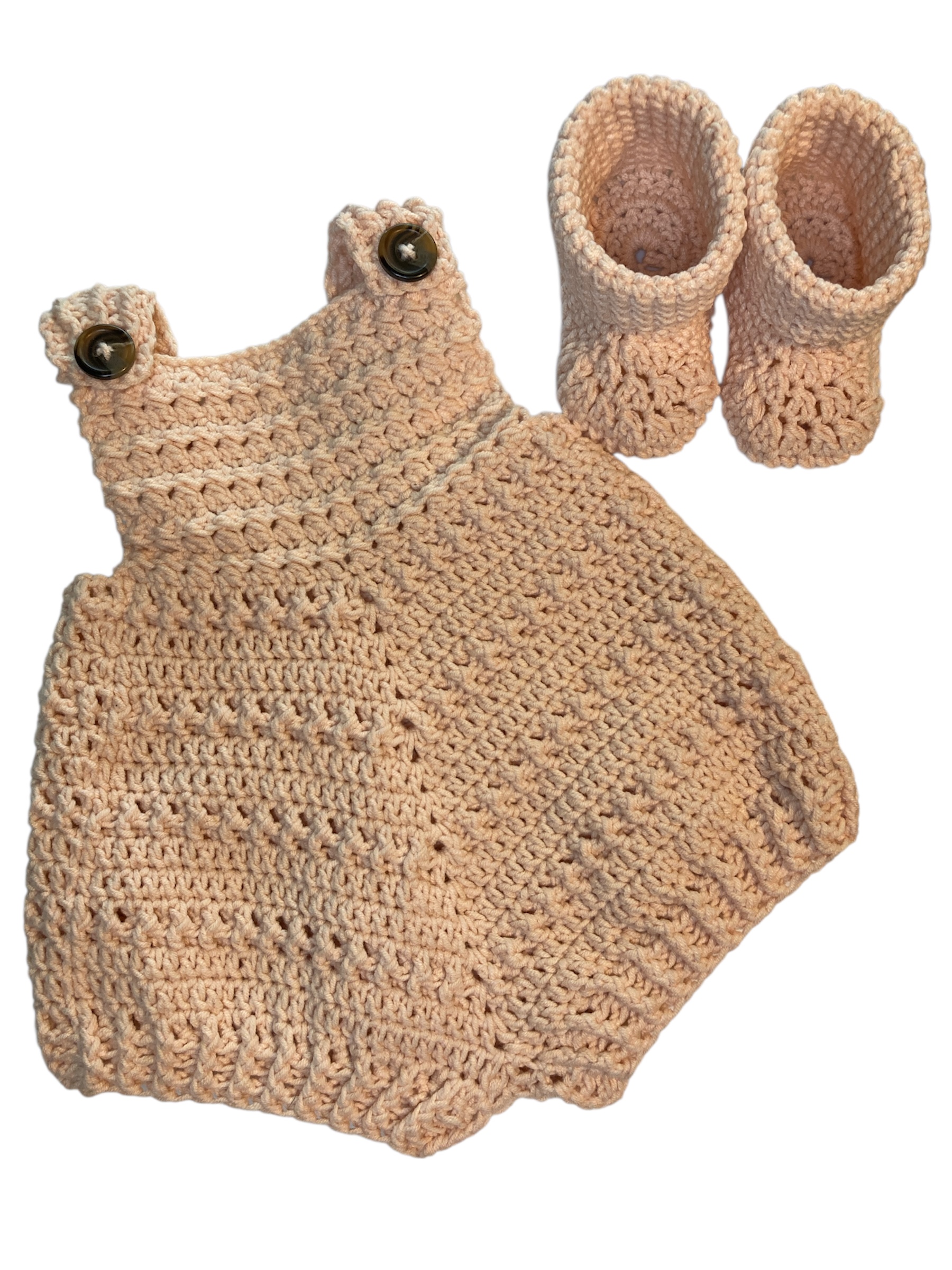 Baby Romper and Booties