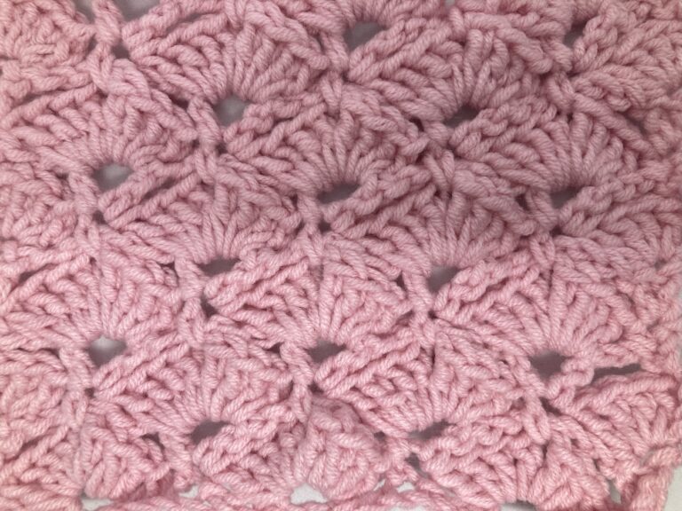 yoyo shell stitch