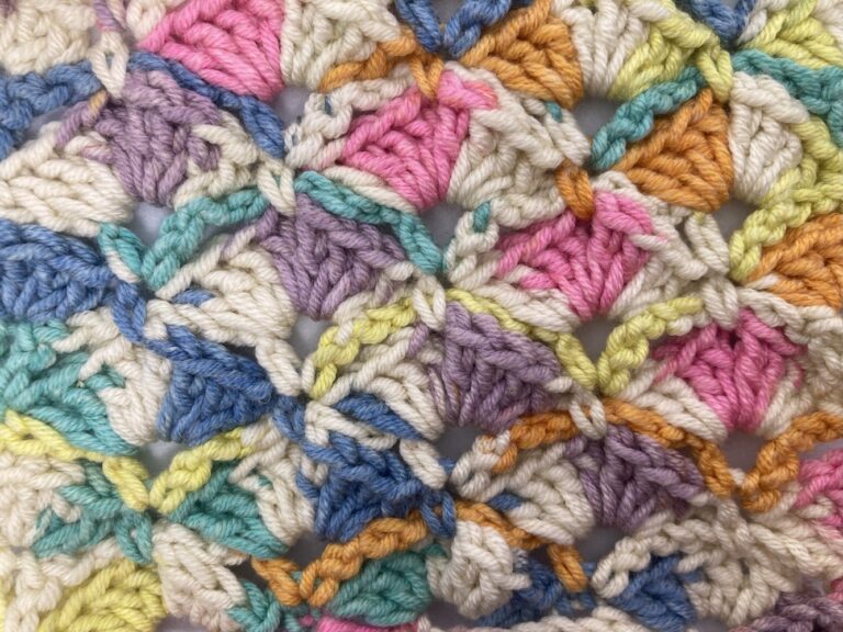 yoyo shell stitch
