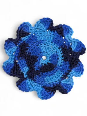 coaster set midnight swirls