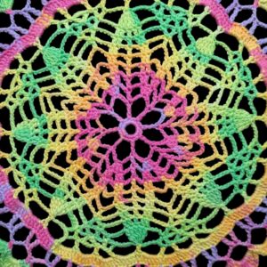 Rainbow_crochet_doily