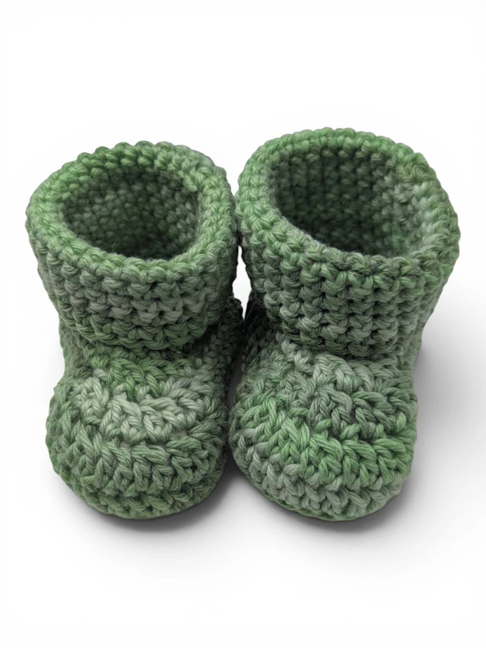 Baby Booties - Handmade Crochet - Image 3