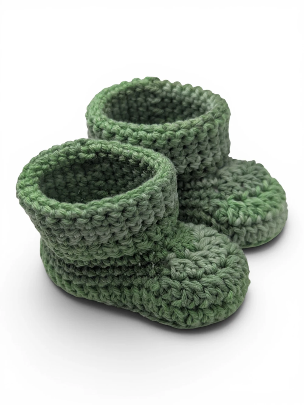 Baby Booties - Handmade Crochet - Image 4