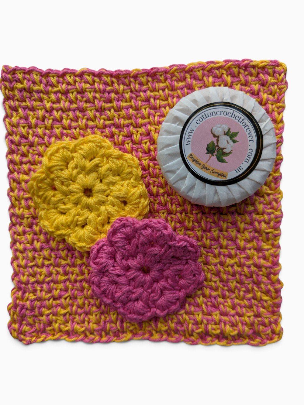 Cotton Face Wash Cloth & Makeup Pad Set - Image 13