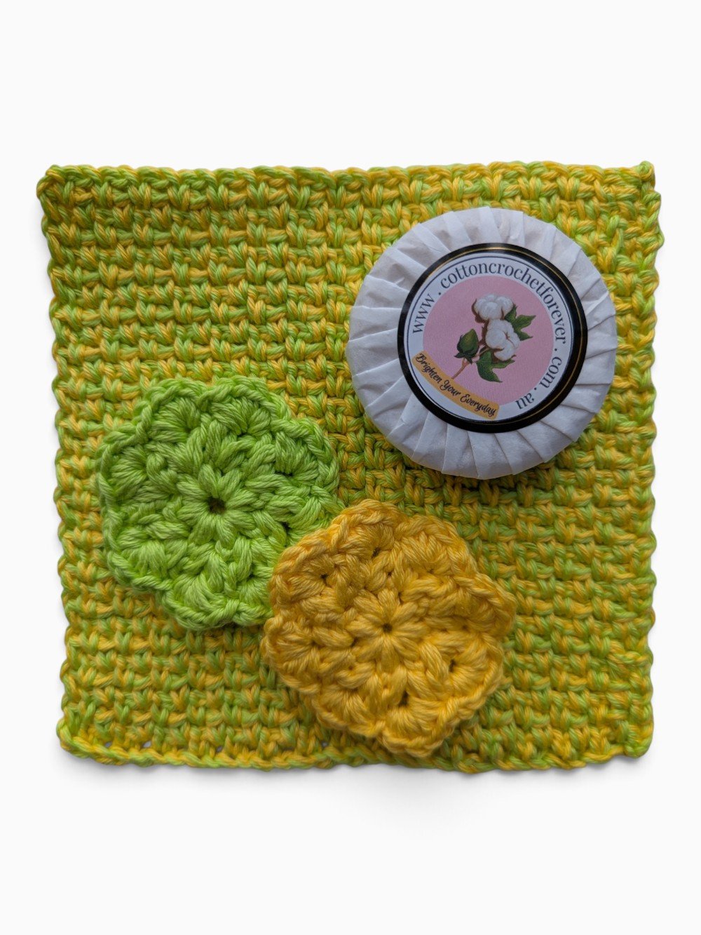 Cotton Face Wash Cloth & Makeup Pad Set - Image 11