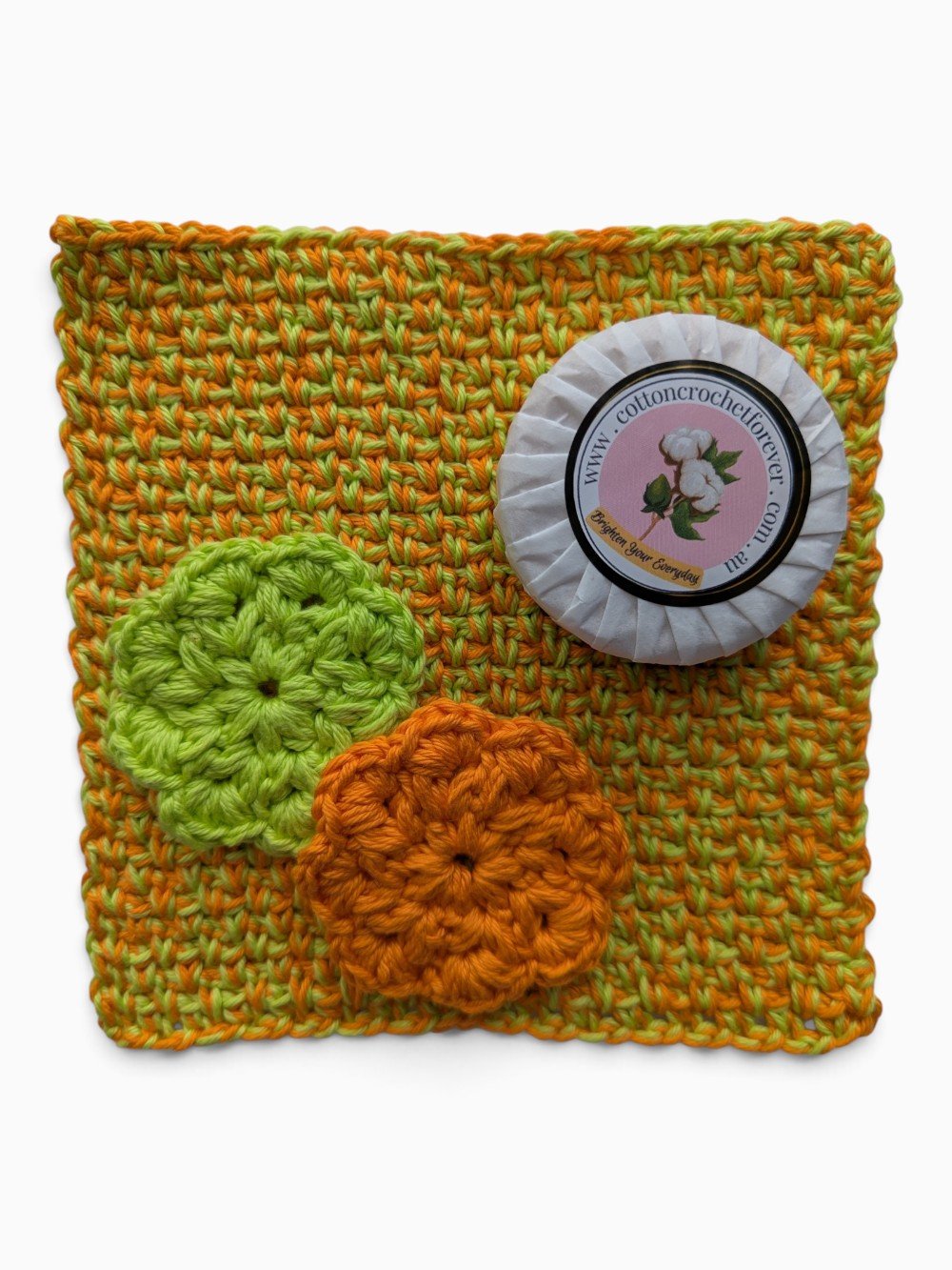 Cotton Face Wash Cloth & Makeup Pad Set - Image 10