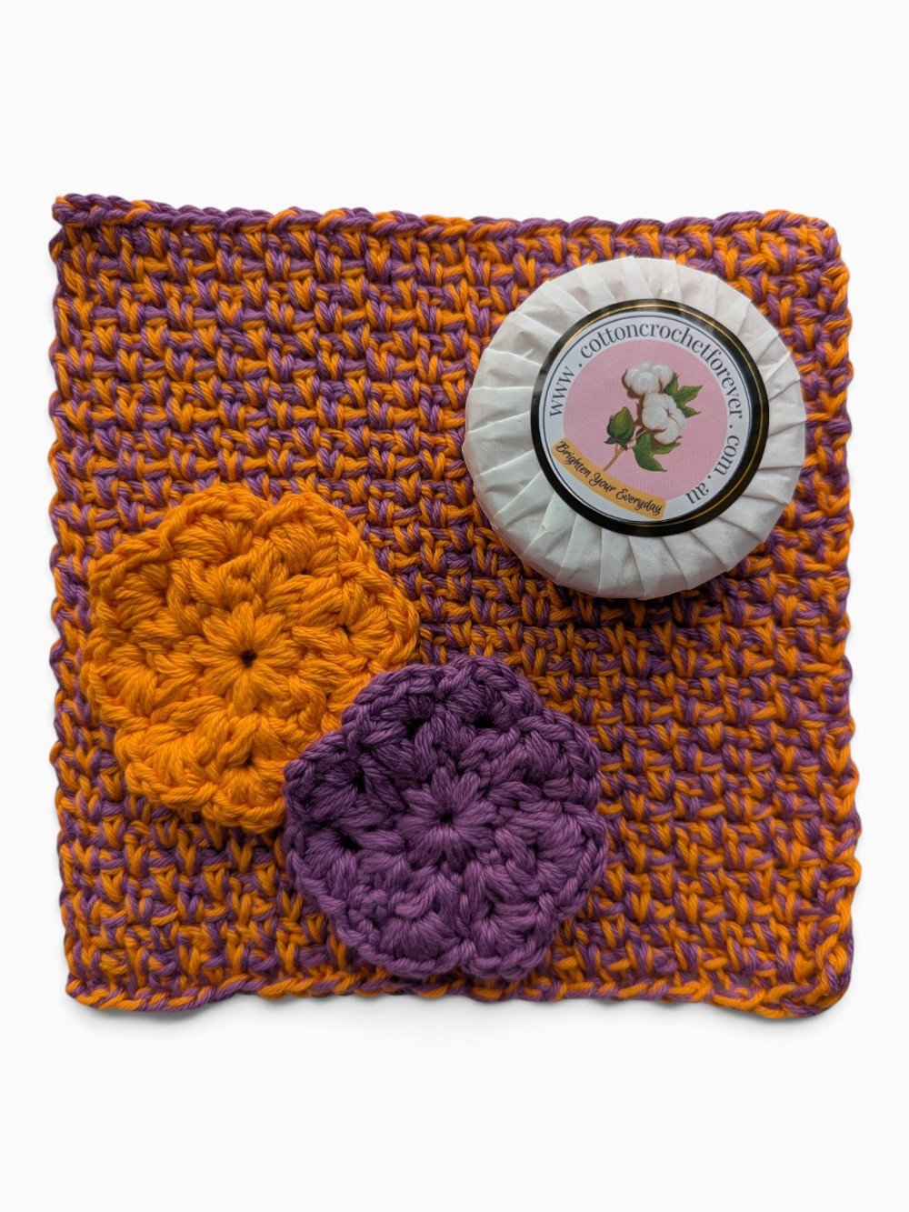 Cotton Face Wash Cloth & Makeup Pad Set - Image 9