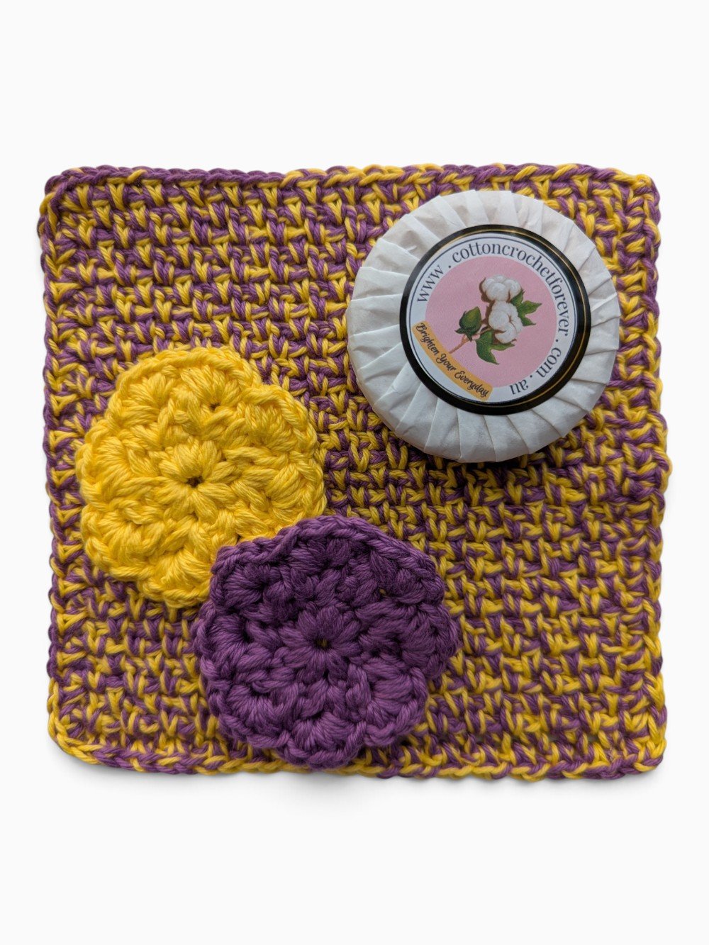 Cotton Face Wash Cloth & Makeup Pad Set - Image 8