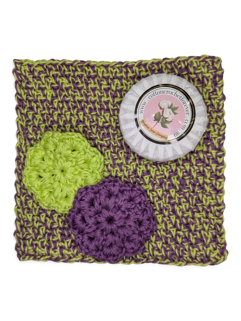 Cotton Face Wash Cloth & Makeup Pad Set - Image 14