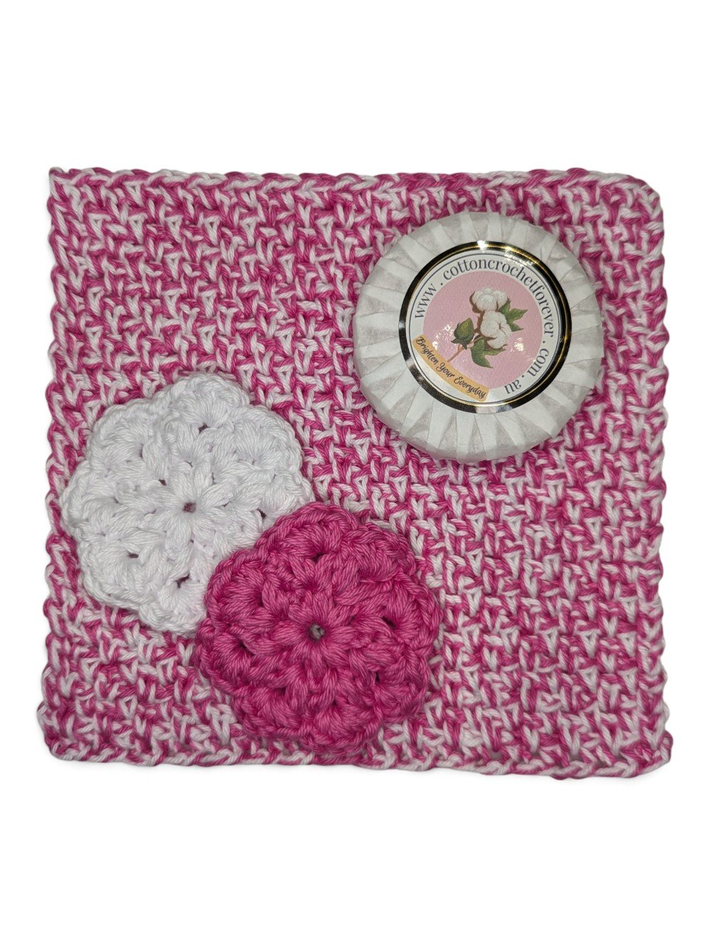 Cotton Face Wash Cloth & Makeup Pad Set - Image 15