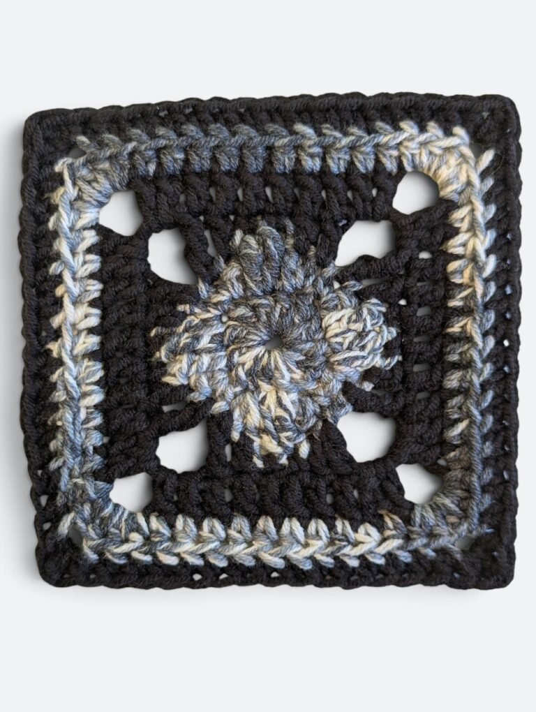 just winging it granny square